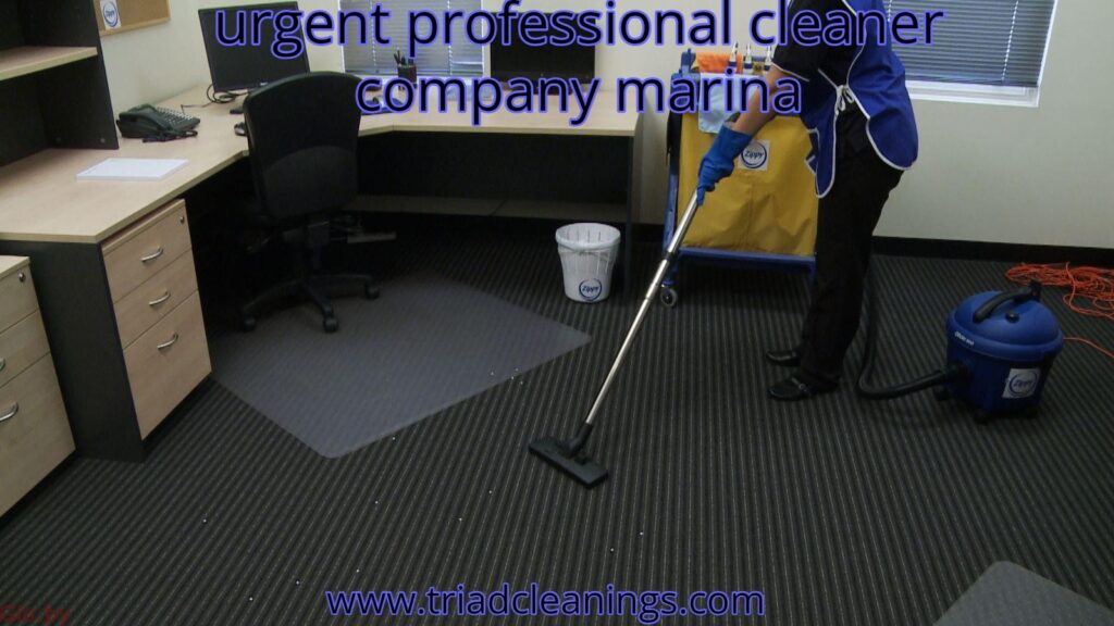 urgent professional cleaner company marina