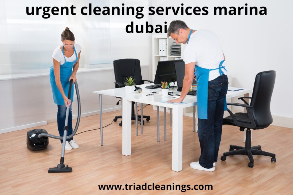 urgent cleaning services marina dubai 